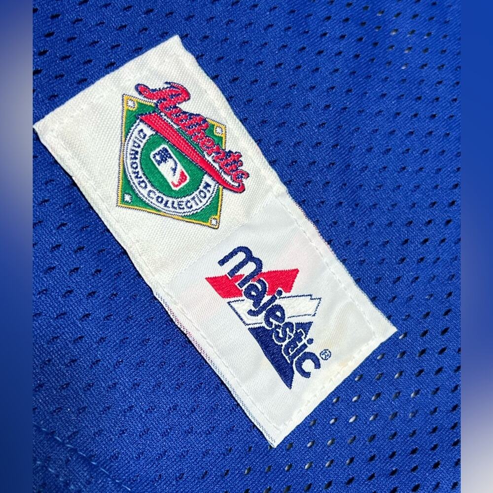 Vintage 90s Majestic MLB Los Angeles Dodgers Diamond Collection Jersey Mens XL - Picture 4 of 9